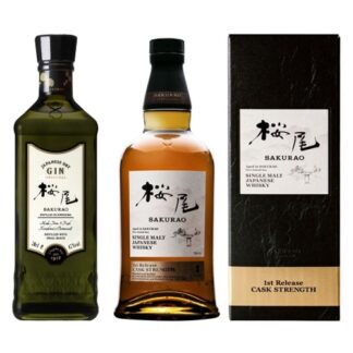 櫻尾First Edition單一麥芽威士忌限量同梱組「芽威士忌＋ORIGINAL琴酒」