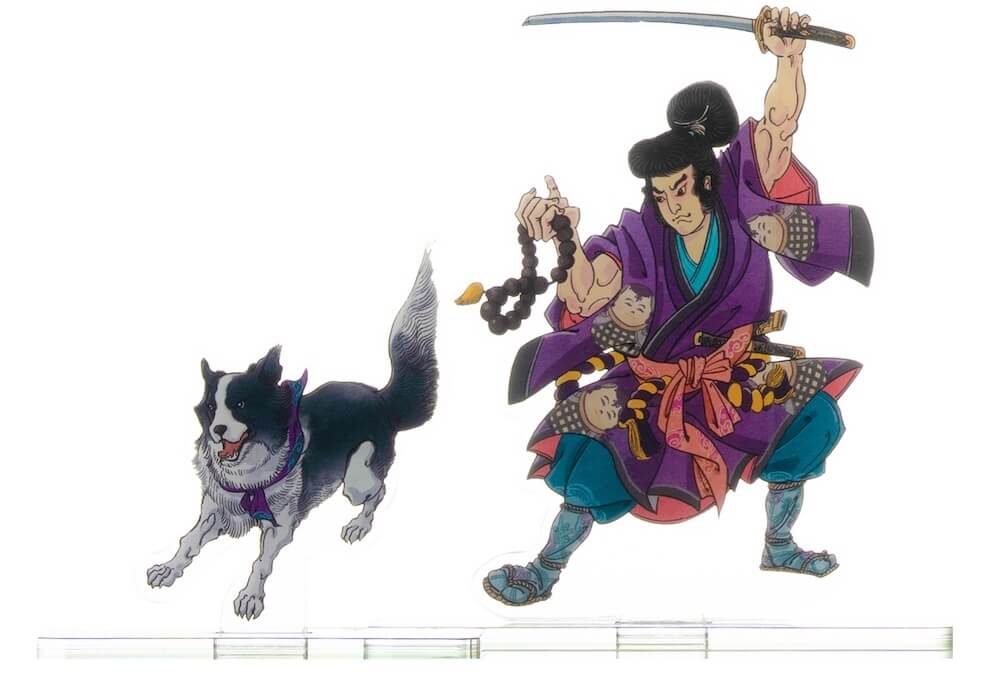 八犬傳・龜田蒸溜所「仁の卷・犬江親兵衛」單桶原酒立牌 八犬傳・龜田蒸溜所「仁の卷・犬江親兵衛」單桶原酒立牌